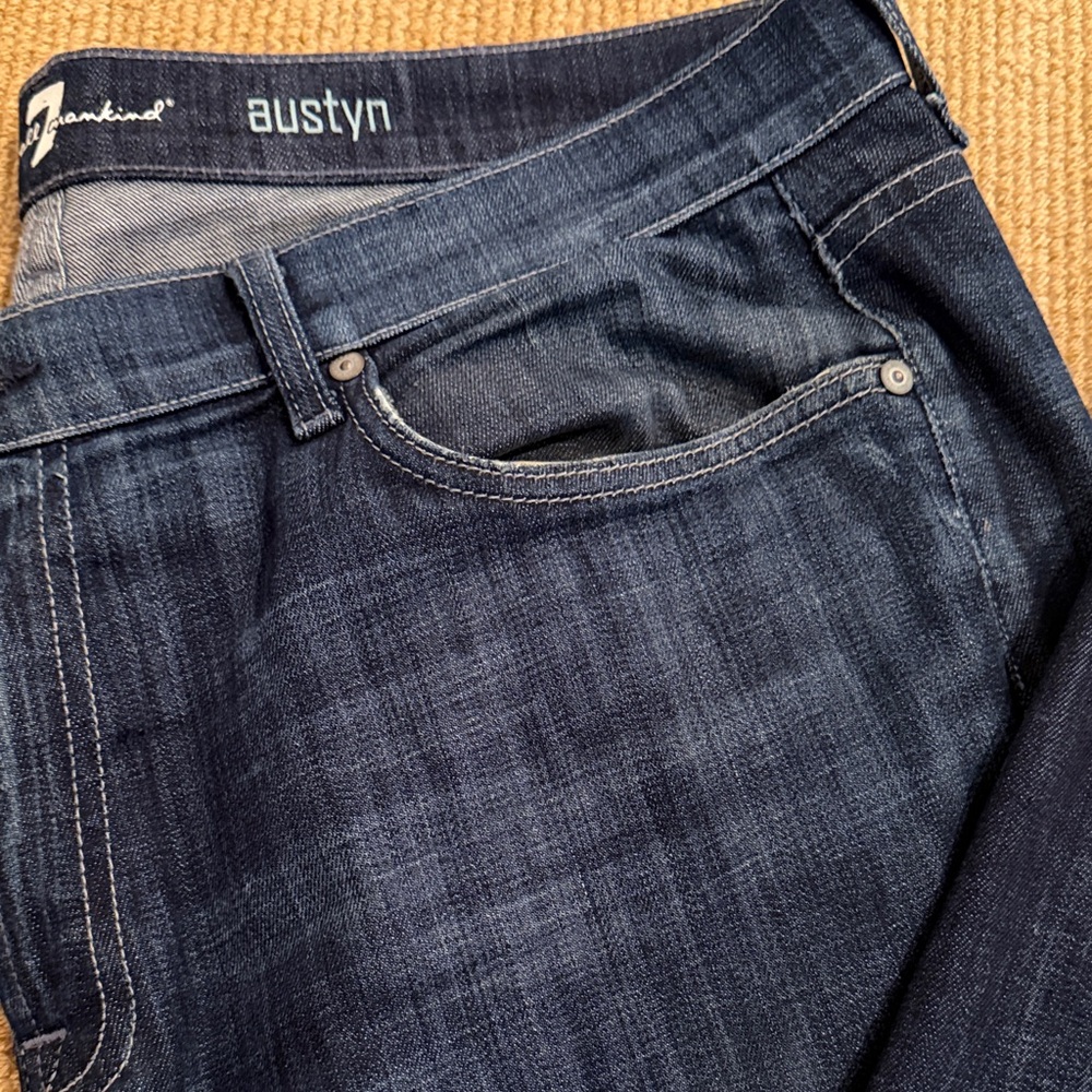 7 For All Mankind Austyn Men's Dark Blue Jeans